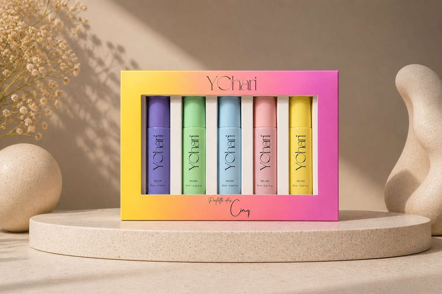 LA PALETTE DES CINQ
